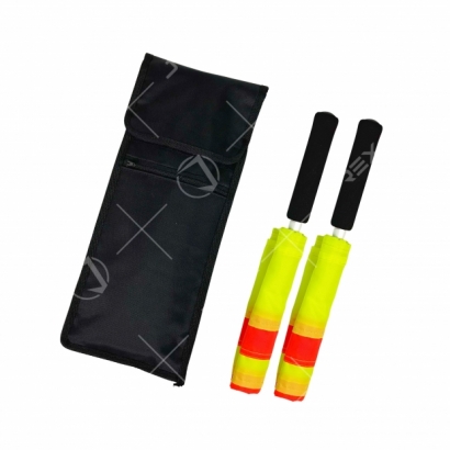 Swiveled Telescopic Linesman Flags with Bag.jpg