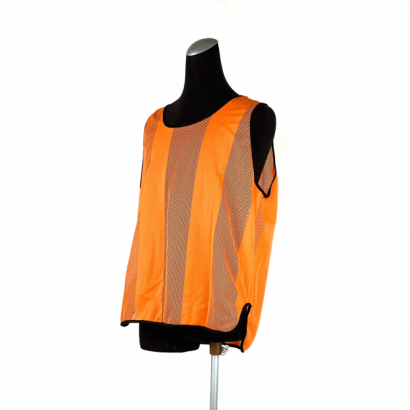 YY-TV01_Striped Soccer Training Vest_Neon Orange.png